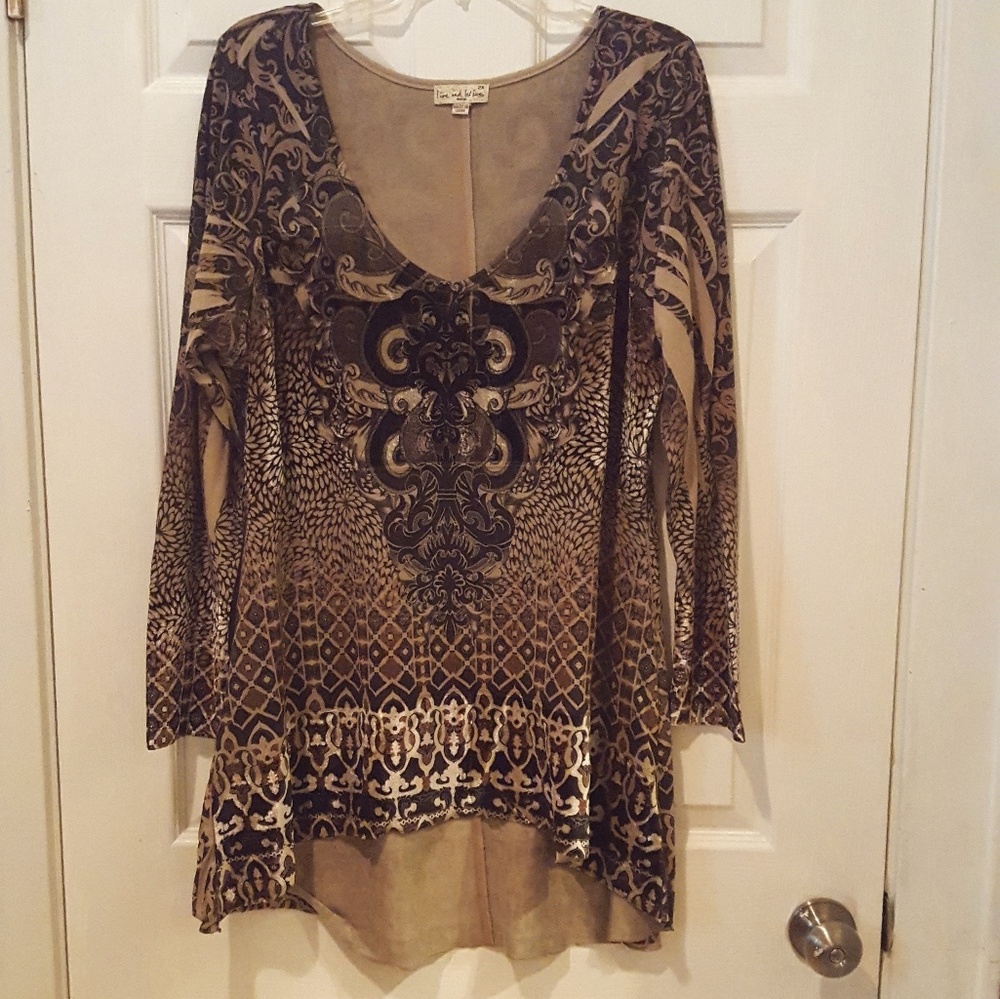 Live and Let Live Tunic 2X